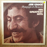 Jim Croce ‎– Photographs & Memories (His Greatest Hits) - Vinyl LP Record - Opened  - Very-Good Quality (VG) - C-Plan Audio