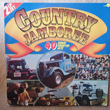 Country Jamboree - 40 Great Country Hits  - Double Vinyl LP Record - Opened  - Very-Good Quality (VG) - C-Plan Audio