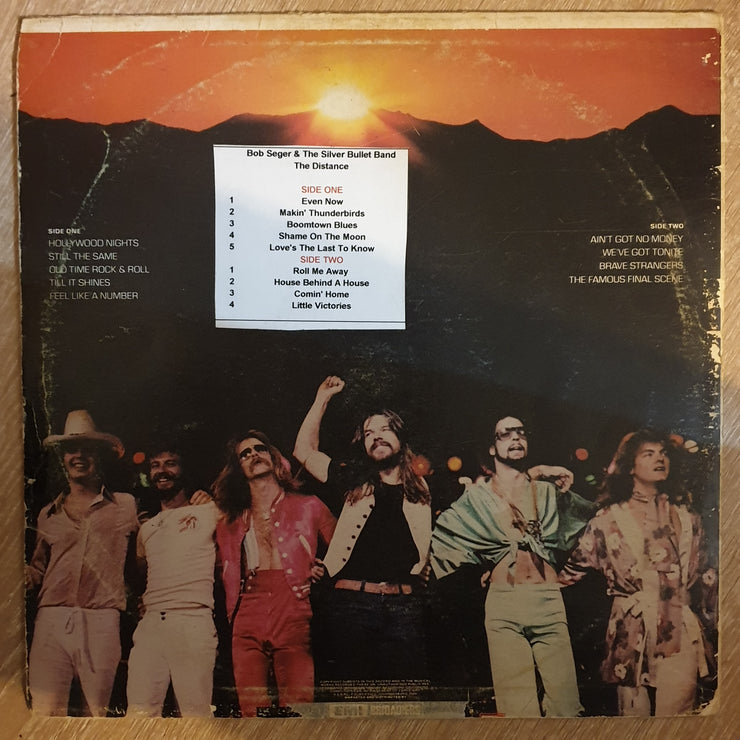 Bob Seger & The Silver Bullet Band ‎– Stranger In Town - Vinyl LP Record - Opened  - Very-Good Quality (VG) - C-Plan Audio