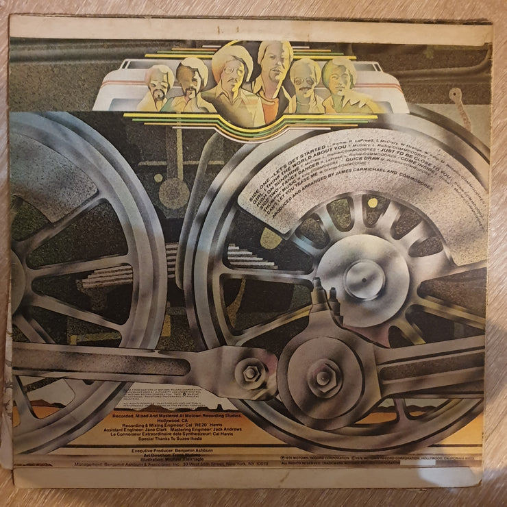 Commodores ‎– Hot On The Tracks - Vinyl LP Record - Opened  - Very-Good Quality (VG) - C-Plan Audio