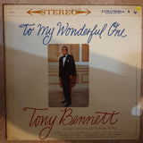 Tony Bennett ‎– To My Wonderful One -  Vinyl LP Record - Very-Good+ Quality (VG+) - C-Plan Audio
