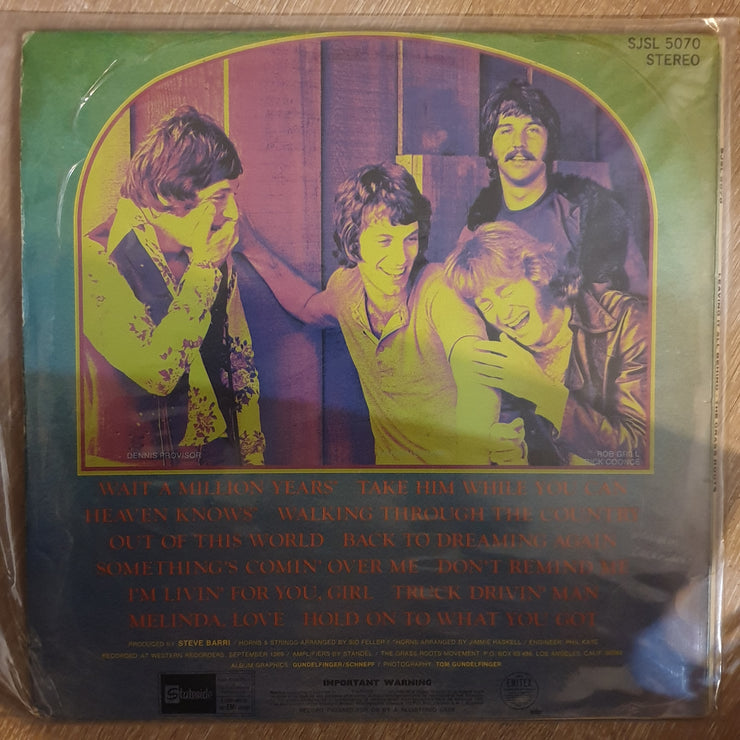 The Grass Roots ‎– Leaving It All Behind - Vinyl LP Record - Opened  - Very-Good Quality (VG) - C-Plan Audio