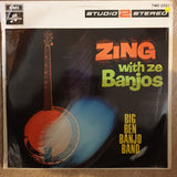 Big Ben Banjo Band ‎– Zing-Go The Banjos - Vinyl LP Record - Opened  - Very-Good Quality (VG) - C-Plan Audio