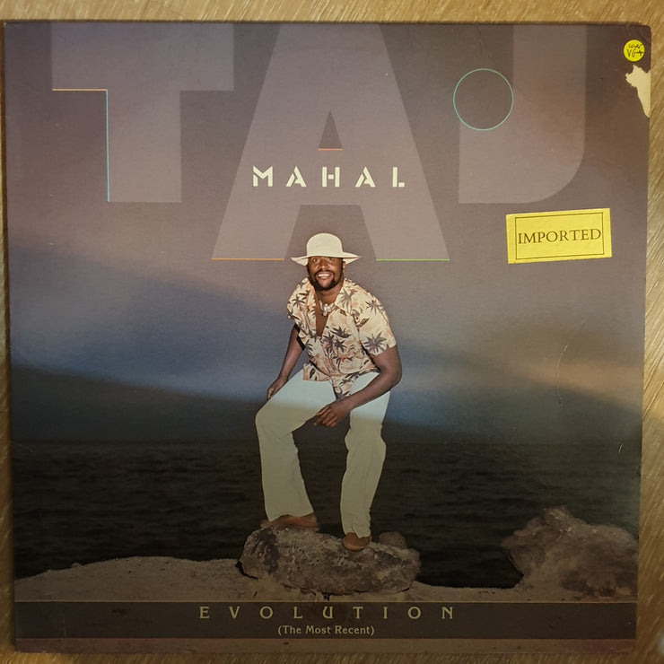 Taj Mahal ‎– Evolution (The Most Recent) -  Vinyl LP Record - Very-Good+ Quality (VG+) - C-Plan Audio