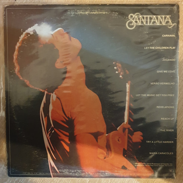 Santana ‎– Festival - Vinyl LP Record - Very-Good+ Quality (VG+) - C-Plan Audio