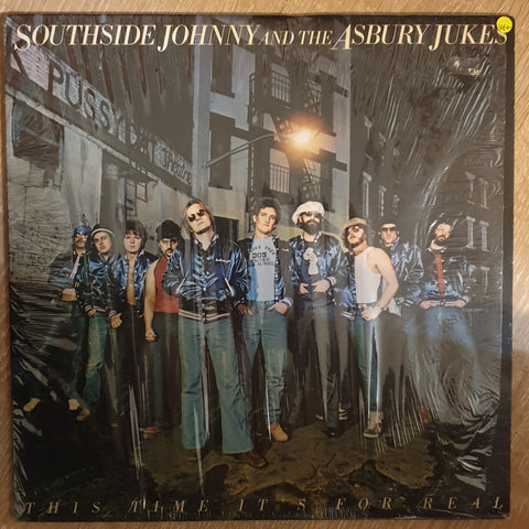 Southside Johnny And The Asbury Jukes ‎– This Time It's For Real - Vinyl LP Record - Very-Good+ Quality (VG+) - C-Plan Audio