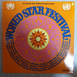 World Star Festival - United Nations - In Aid Of The World's Refugees - Vinyl LP Record - Very-Good+ Quality (VG+) - C-Plan Audio