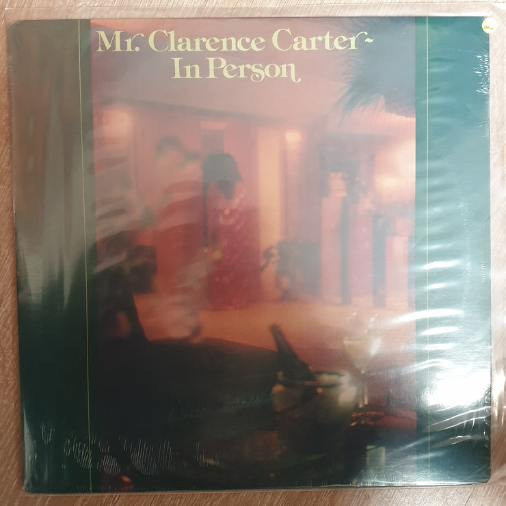 Clarence Carter (Mr) ‎– In Person - Vinyl LP Record - Sealed - C-Plan Audio