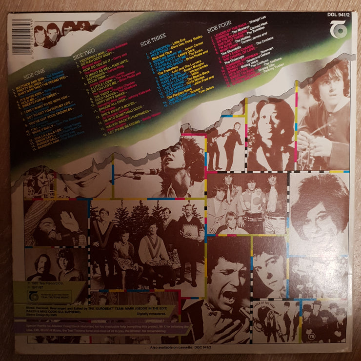 60 Hits of the Sixties - Double Vinyl LP Record - Opened  - Very-Good Quality (VG) - C-Plan Audio