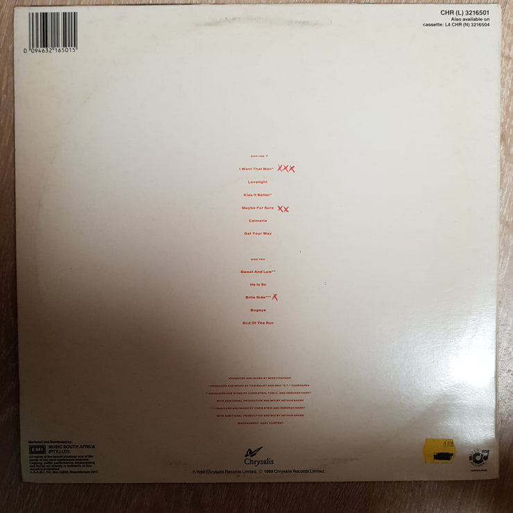 Deborah Harry ‎– Def, Dumb & Blonde - Vinyl Record - Very-Good+ Quality (VG+) - C-Plan Audio