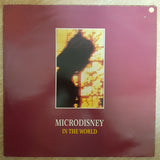 Microdisney ‎– In The World -  Vinyl LP Record - Opened  - Very-Good Quality (VG) - C-Plan Audio