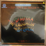 Al Di Meola, John McLaughlin, Paco De Lucía ‎– Friday Night In San Francisco - Audiophile Pressing - Half Speed Mastered - Vinyl LP Record - Opened  - Very-Good+ Quality (VG+) - C-Plan Audio