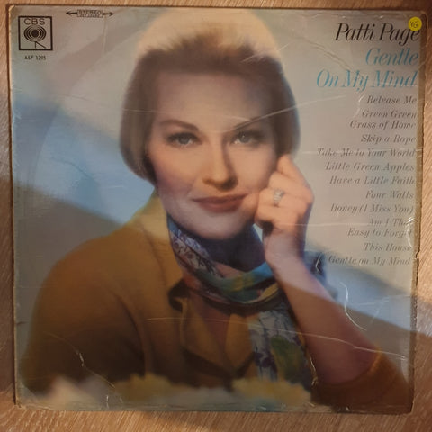 Patti Page ‎– Gentle On My Mind -  Vinyl LP Record - Opened  - Very-Good Quality (VG) - C-Plan Audio