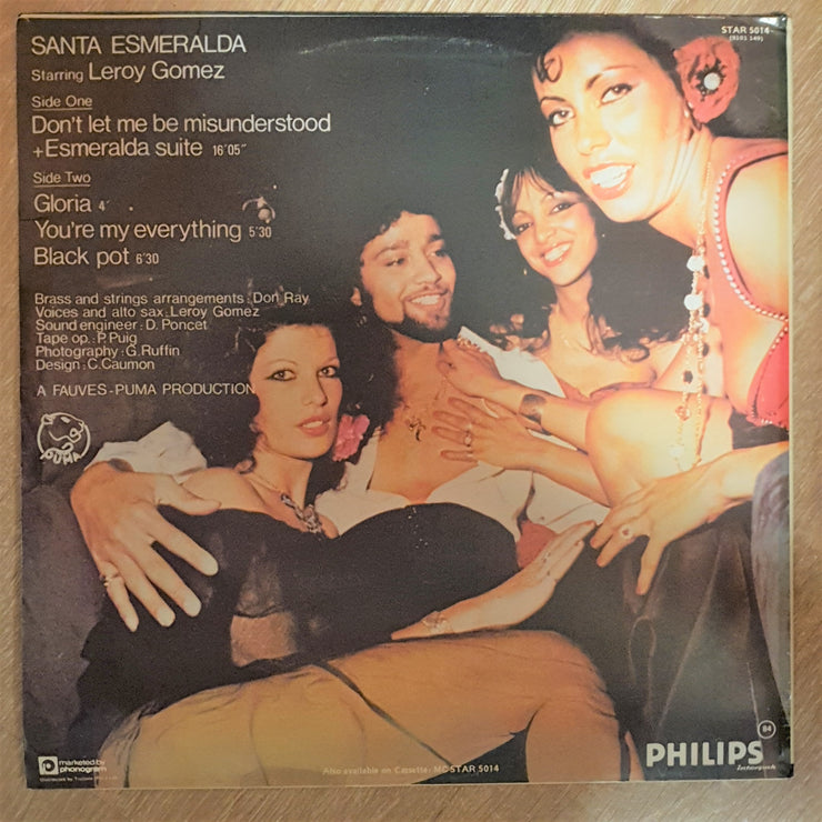 Santa Esmeralda Starring Leroy Gomez- Don't Let Me Be Misunderstood  - Vinyl LP Record - Opened  - Very-Good Quality (VG) - C-Plan Audio