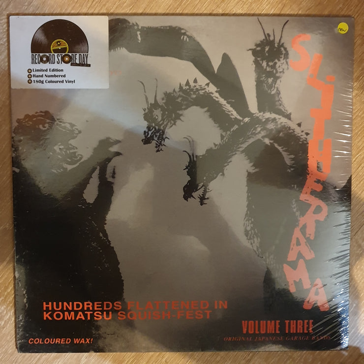 Slitherama! Volume Three - Various Artists - Limited Edition 180g Coloured & Hand Numbered- Vinyl LP - Sealed - C-Plan Audio