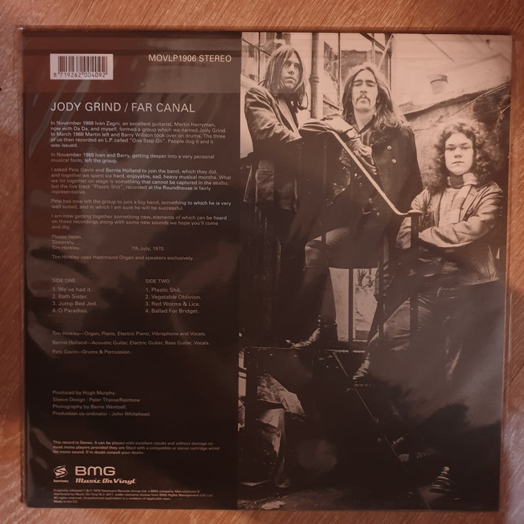 Jody Grind ‎– Far Canal - 180g Audiophile Pressing - Vinyl LP - Sealed - C-Plan Audio
