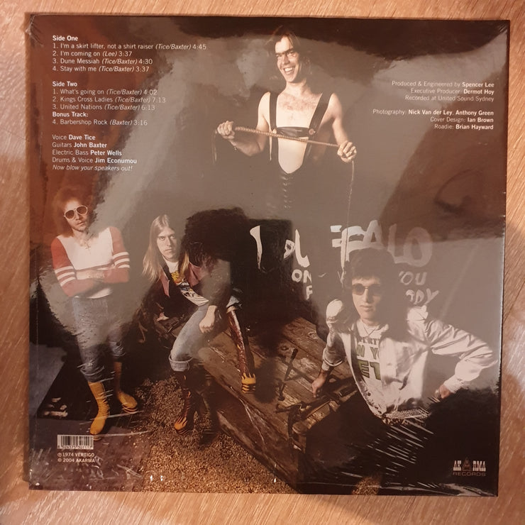 Buffalo ‎– Only Want You For Your Body - Vinyl LP Record - Sealed - C-Plan Audio