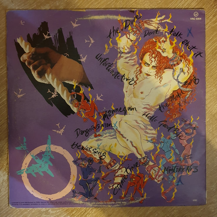 Culture Club ‎– Waking Up With The House On Fire ‎– Vinyl LP - Opened  - Very-Good Quality (VG) - C-Plan Audio