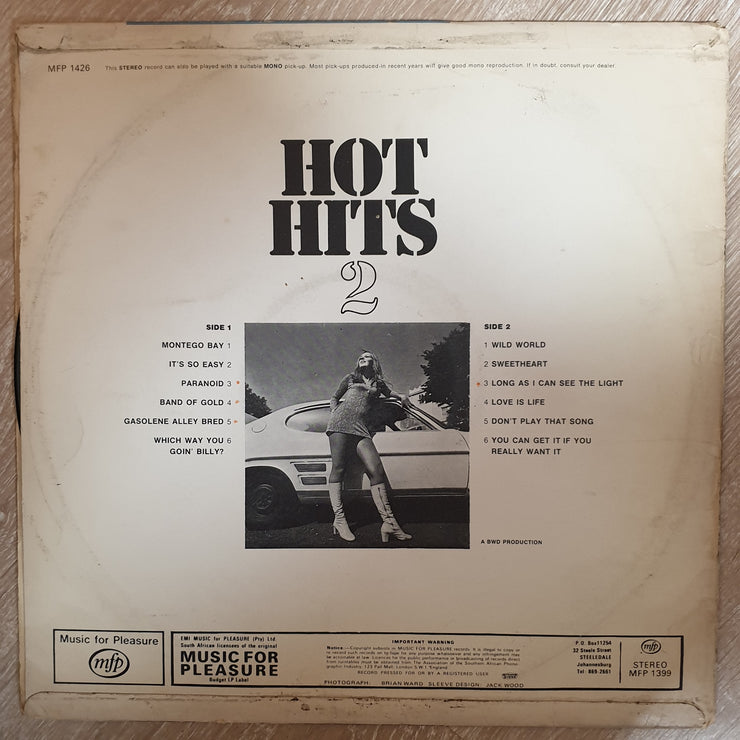 Hot Hits 2 - Vinyl LP Record - Opened  - Very-Good+ Quality (VG+) - C-Plan Audio