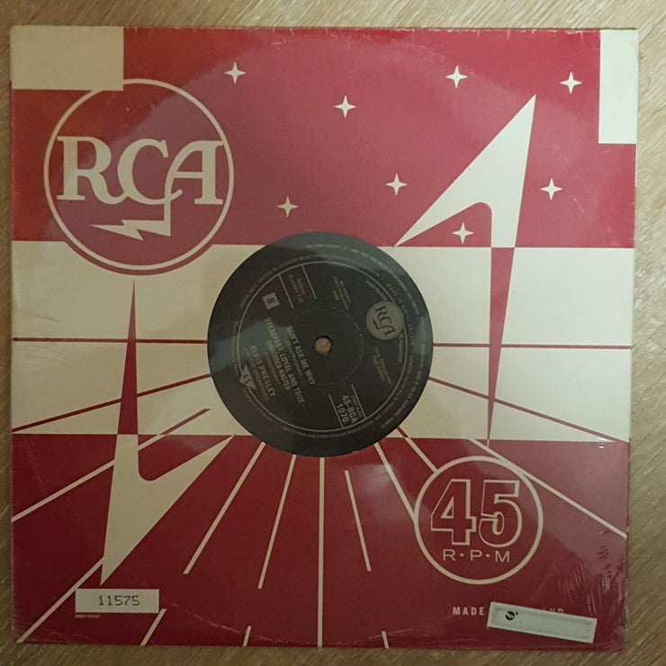 Elvis ‎– Hard Headed Woman - Limited Edition - Numbered - Vinyl 7" Record - Sealed - C-Plan Audio