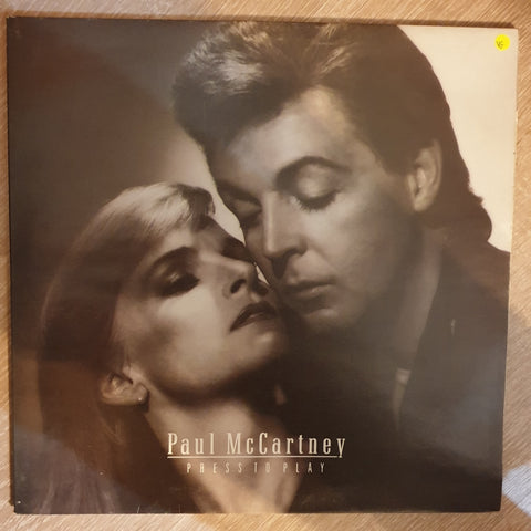 Paul McCartney ‎– Press To Play - Vinyl LP Record - Opened  - Very-Good Quality (VG) - C-Plan Audio