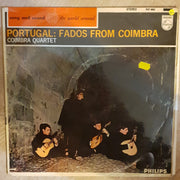 Coimbra Quartet ‎– Portugal: Fados From Coimbra - Vinyl Record - Opened  - Very-Good+ Quality (VG+) - C-Plan Audio