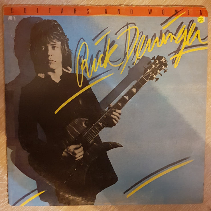 Rick Derringer ‎– Guitars And Women - Vinyl Record - Opened  - Very-Good+ Quality (VG+) - C-Plan Audio