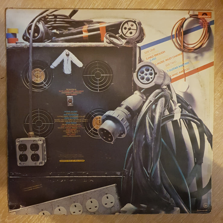 The Who ‎– Who Are You - Vinyl LP Record - Opened  - Very-Good Quality (VG) - C-Plan Audio