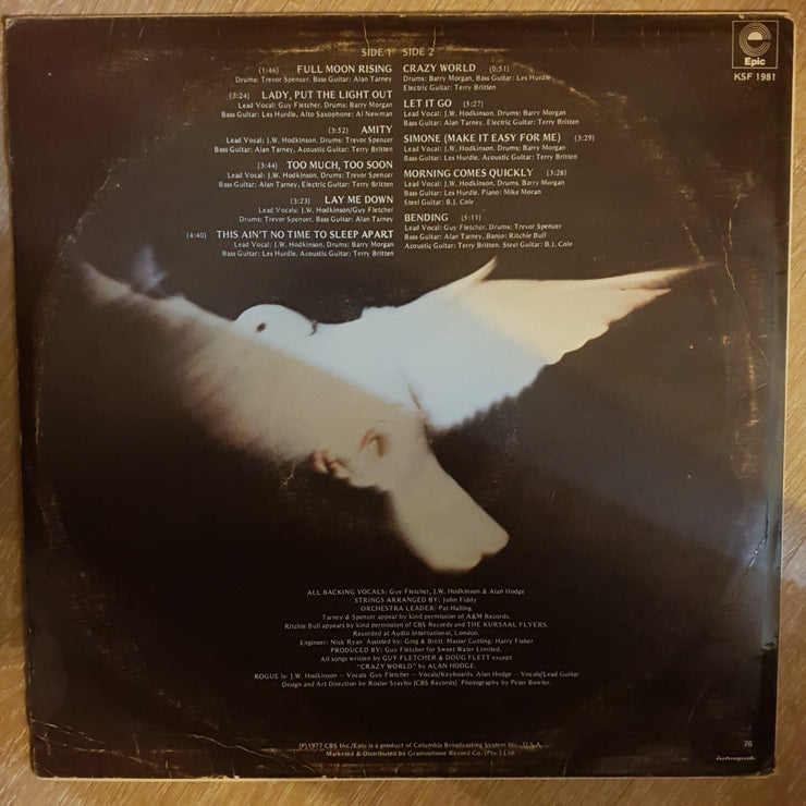 Rogue ‎– Let It Go - Vinyl LP Record - Opened  - Very-Good+ Quality (VG+) - C-Plan Audio