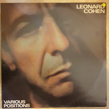 Leonard Cohen ‎– Various Positions - Vinyl LP Record - Opened  - Very-Good+ Quality (VG+) - C-Plan Audio