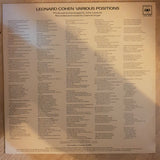 Leonard Cohen ‎– Various Positions - Vinyl LP Record - Opened  - Very-Good+ Quality (VG+) - C-Plan Audio