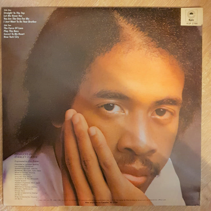 Stanley Clarke ‎– Let Me Know You - Vinyl LP Record - Opened  - Very-Good+ Quality (VG+) - C-Plan Audio