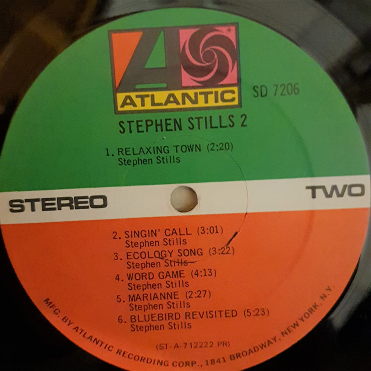 Stephen Stills ‎– Stephen Stills 2  - Vinyl LP Record - Opened  - Very-Good Quality (VG) - C-Plan Audio
