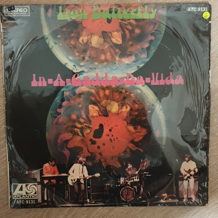 Iron Butterfly ‎– In-A-Gadda-Da-Vida - Vinyl LP Record - Opened  - Very-Good- Quality (VG-) - C-Plan Audio