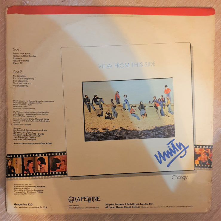 Unity ‎– Changes - Vinyl LP Record - Opened  - Very-Good Quality (VG) - C-Plan Audio