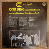 ACapella (A-Capella) - Ons Sing - want dit is lekker - Elise Rautenbach - MFP Original Artist Series - Vinyl LP Record - Opened  - Very-Good+ Quality (VG+) - C-Plan Audio