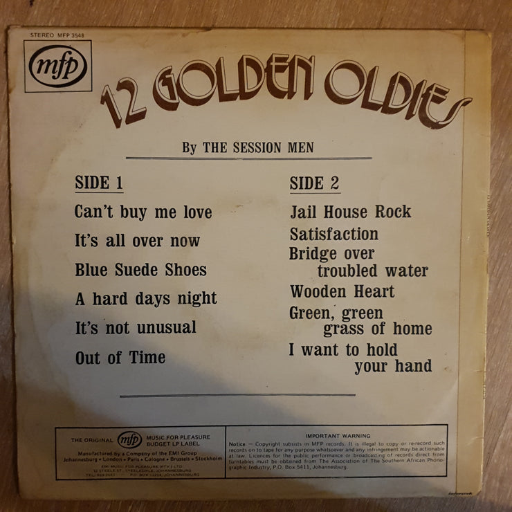 12 Golden Oldies - Vinyl LP Record - Opened  - Good+ Quality (G+) - C-Plan Audio