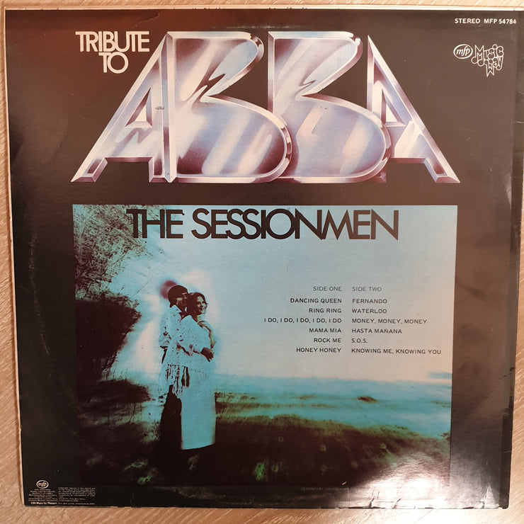 Abba- Tribute to Abba - by The Sessionmen  - Vinyl LP Record - Opened  - Very-Good Quality (VG) - C-Plan Audio
