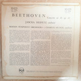 Beethoven - Violin Concerto (In D) - Heifet, Munch Boston Symphony Orchestra - Vinyl LP Record - Opened  - Very-Good Quality (VG) - C-Plan Audio