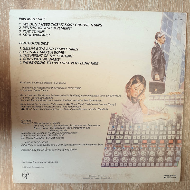 Heaven 17 - Penthouse and Pavement - Vinyl LP Record - Opened  - Very-Good Quality (VG) - C-Plan Audio