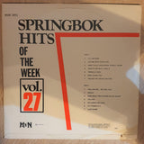 Springbok Hits Of The Week Vol 27 - Vinyl LP Record - Opened  - Very-Good+ Quality (VG+) - C-Plan Audio