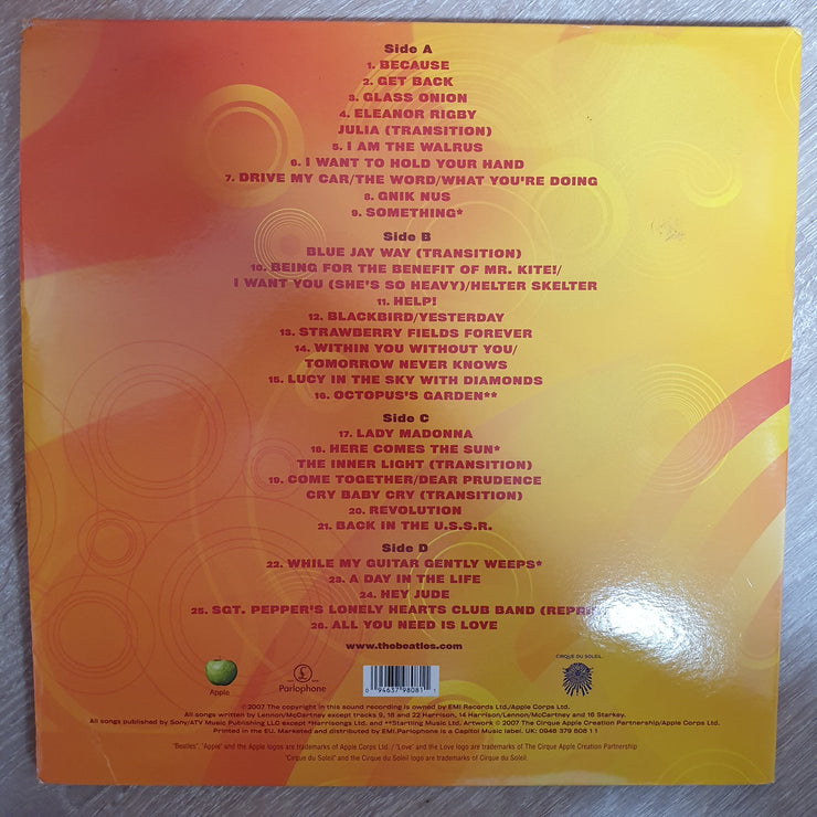 The Beatles ‎– Love (with booklet) - Vinyl LP Record - Opened  - Very-Good+ Quality (VG+) - C-Plan Audio