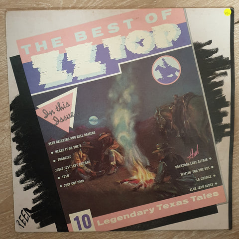 ZZ Top ‎– The Best Of - Vinyl LP Record - Very-Good+ Quality (VG+) - C-Plan Audio