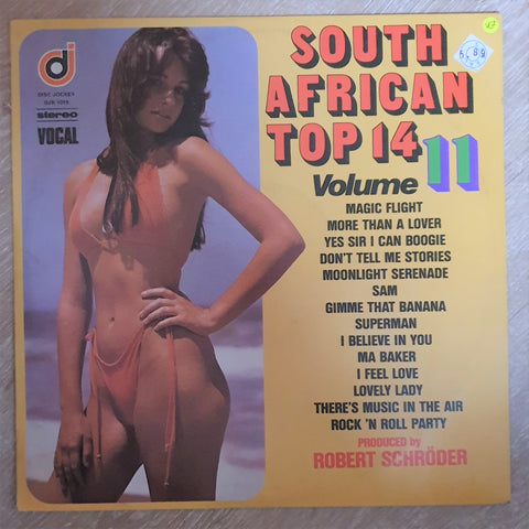 South African Top 10 Vol 11 - Vinyl LP Record - Opened  - Very-Good+ Quality (VG+) - C-Plan Audio