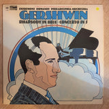 Gershwin, Entremont / Ormandy / Philadelphia Orchestra – Rhapsody In Blue • Concerto In F ‎–  Vinyl LP Record - Opened  - Very-Good+ Quality (VG+) - C-Plan Audio