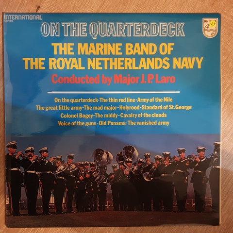 Marine Band of Royal Netherlands Navy - On The Quarterdeck -  Vinyl LP Record - Opened  - Very-Good+ Quality (VG+) - C-Plan Audio