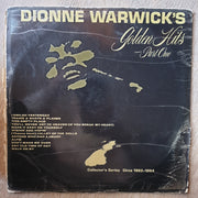 Dionne Warwick's - Golden Hits Part One - Opened - Vinyl LP Record - Opened  - Good Quality (G) - C-Plan Audio