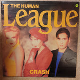 The Human League ‎– Crash - Opened - Vinyl LP Record  - Very-Good Quality (VG) - C-Plan Audio