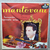 Mantovani And His Orchestra ‎– Favourite Operatic Arias  - Opened ‎–   Vinyl LP Record - Opened  - Very-Good+ Quality (VG+) - C-Plan Audio