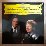 Mendelssohn • Bruch - Shlomo Mintz • Chicago Symphony Orchestra • Claudio Abbado ‎– Violinkonzerte • Violin Concertos ‎–  Vinyl LP Record - Opened - Very-Good+ Quality (VG+) - C-Plan Audio